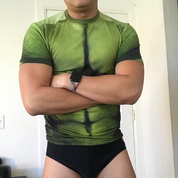 Under Armour Alter Ego Incredible Hulk Compression Shirt - Picture 4 of 4